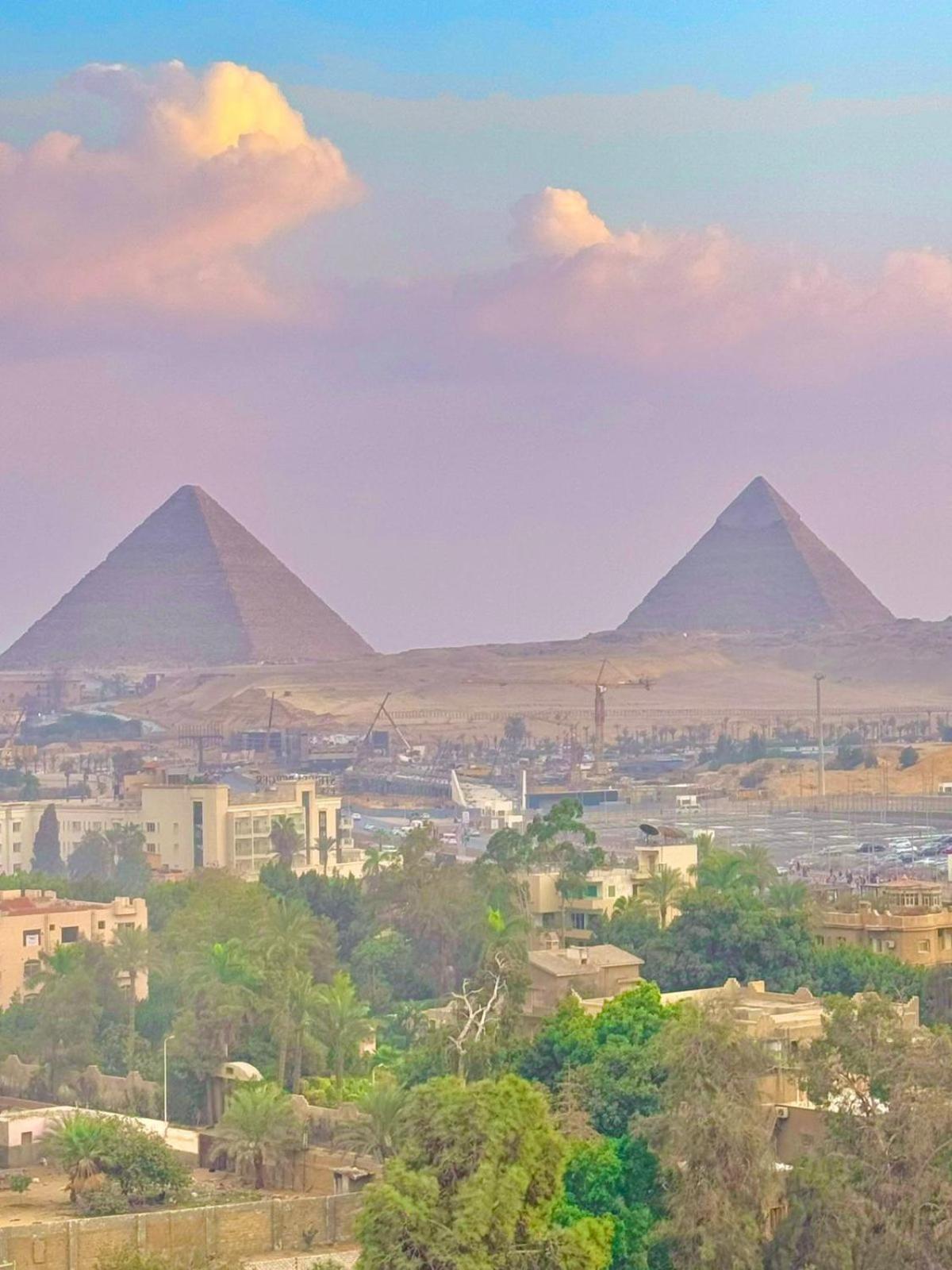 Hotel Grand Museum & Pyramids View Kafr Ghatati Esterno foto